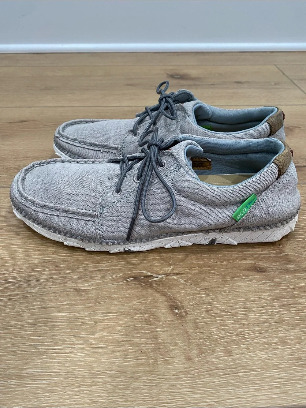 Twisted X Shoes Men’s 8.5 ecoTWX Gray Driving Moc Western Casual Lightweight